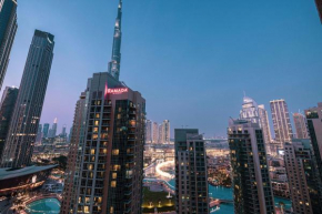 Luxury 2-BR Overlooking Burj & Fountain Views